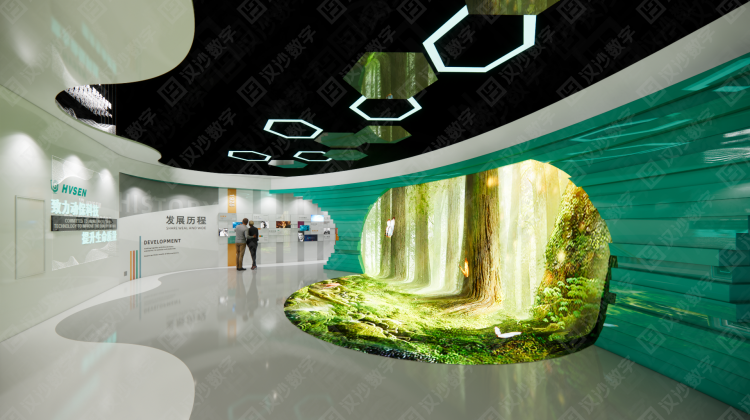 汉沙集团打造回盛生物企业展厅，用数字展陈讲述动保科技的产业故事